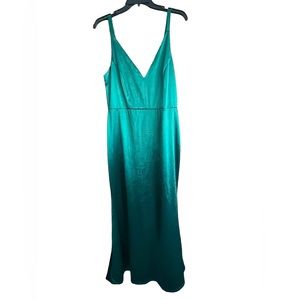 Green Lulu’s maxi dress